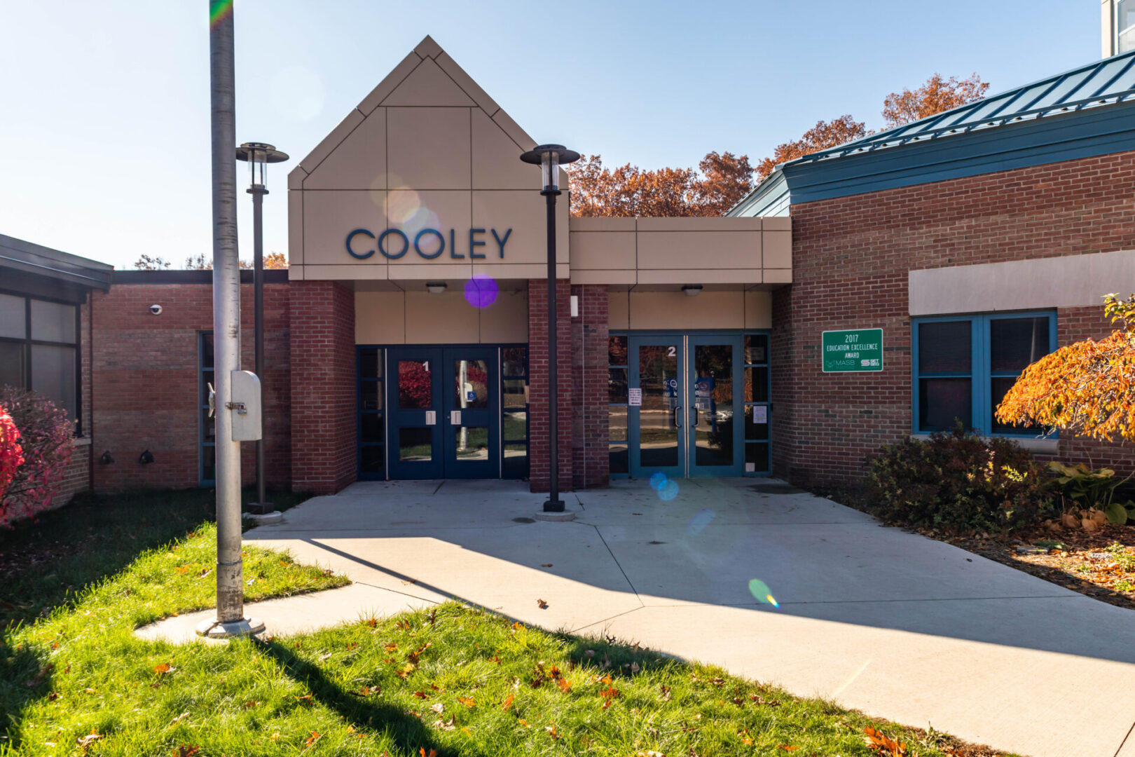 Cooley Elementary Building Front View